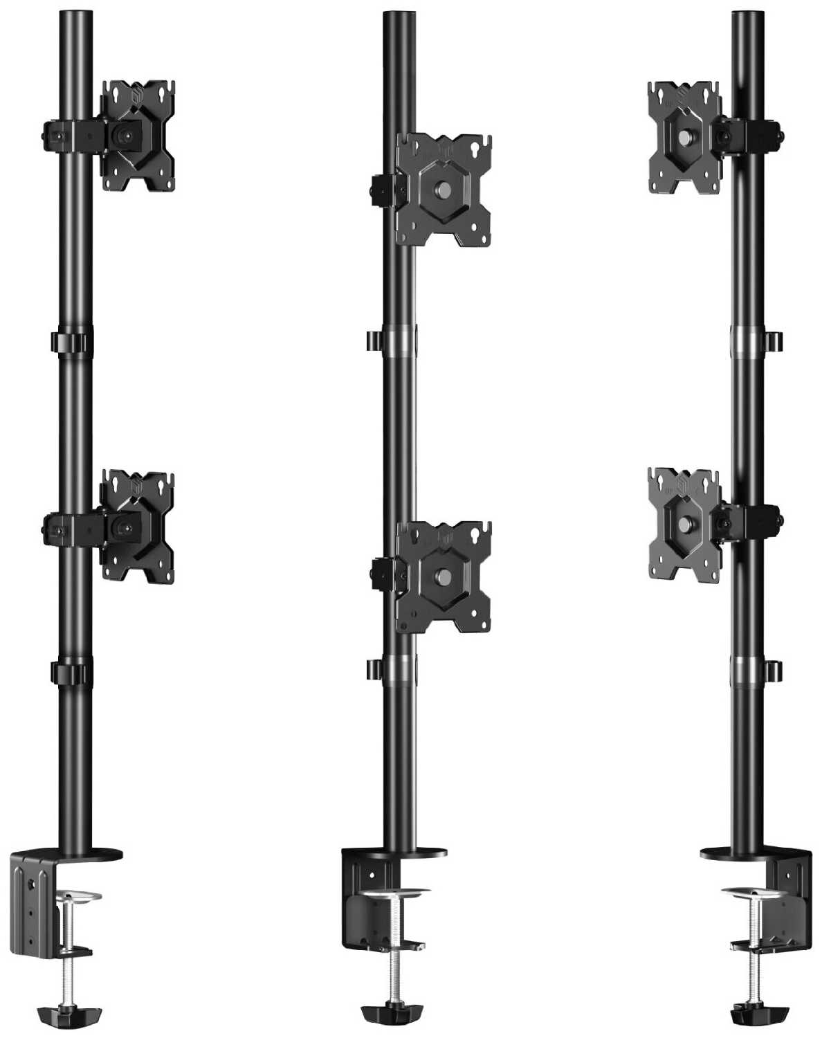 Крепление ONKRON D208E для двух мониторов 13