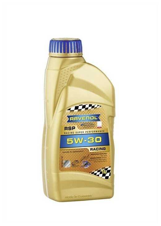Синтетическое моторное масло RAVENOL RSP Racing Super Performance SAE 5W-30 фотография 1