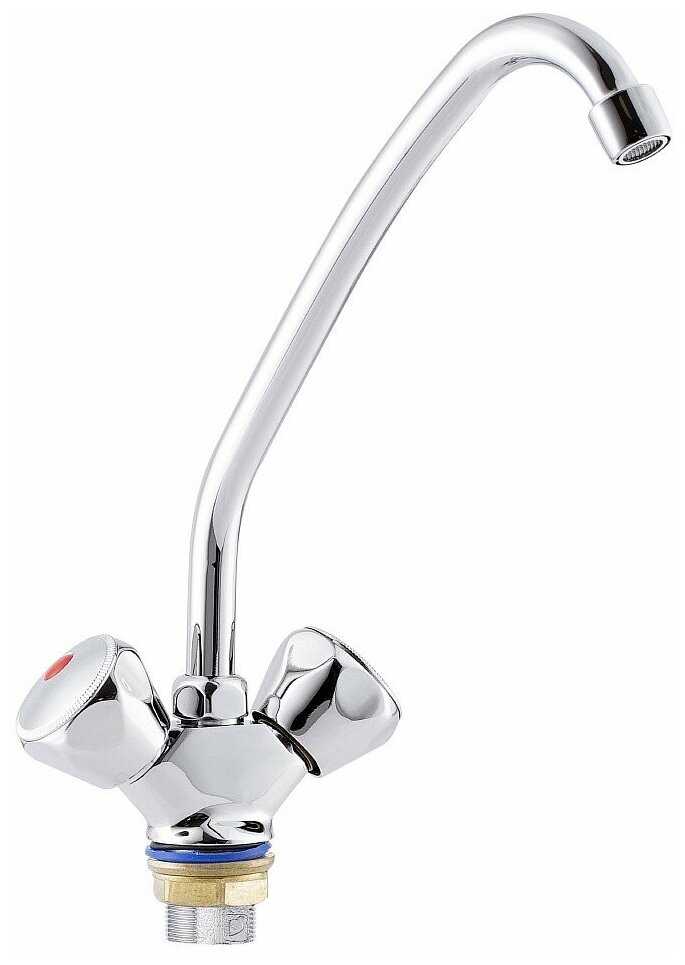 Смеситель для кухни профсан ПСМ-127-04 стандарт-а тип см-мдцба