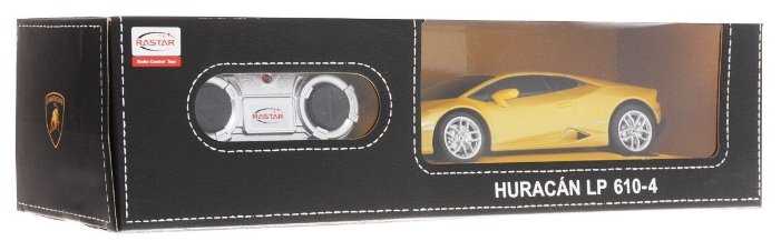 Легковой автомобиль Rastar Lamborghini Huracan LP 610-4, 71500, 1:24, 18.6 см фотография 11