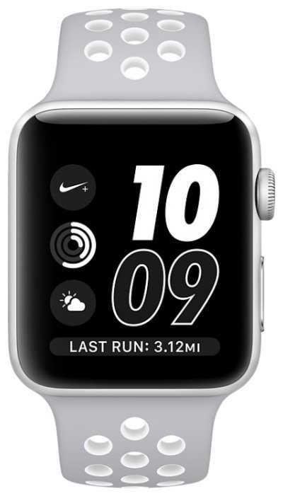 Умные часы Apple Watch Series 2 42мм with Nike Sport Band фотография 10