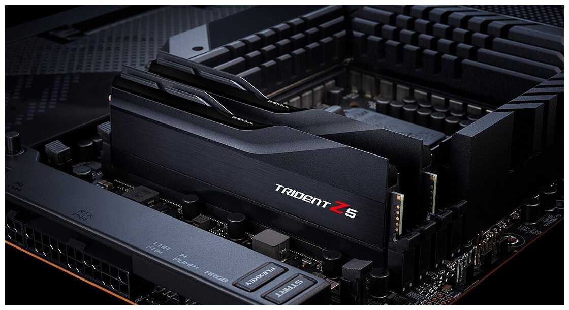 Оперативная память G.SKILL Trident Z5 32 ГБ (16 ГБ x 2 шт.) DDR5 DIMM CL32 (F5-6400J3239G16GX2-TZ5K) фотография 4