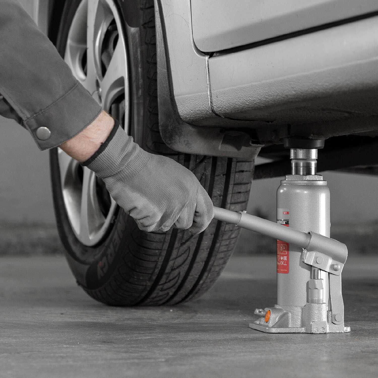 Домкрат бутылочный гидравлический Matrix Домкрат бутылочный гидравлический для мототехники (50765) фотография 7