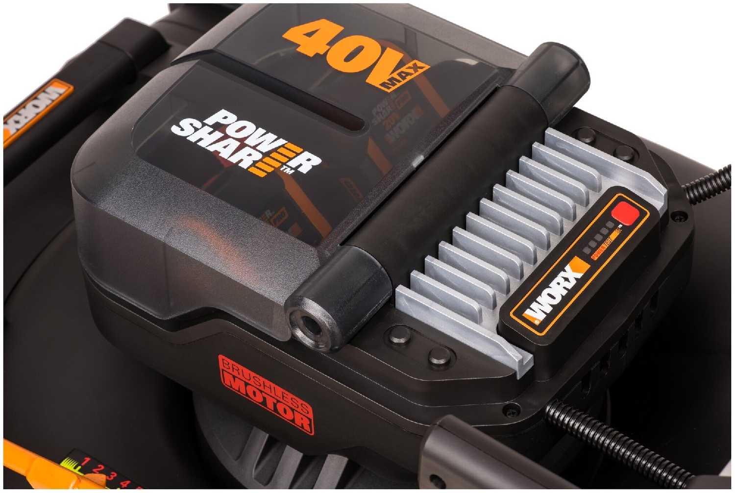 Газонокосилка Worx Nitro (WG749E) фотография 2