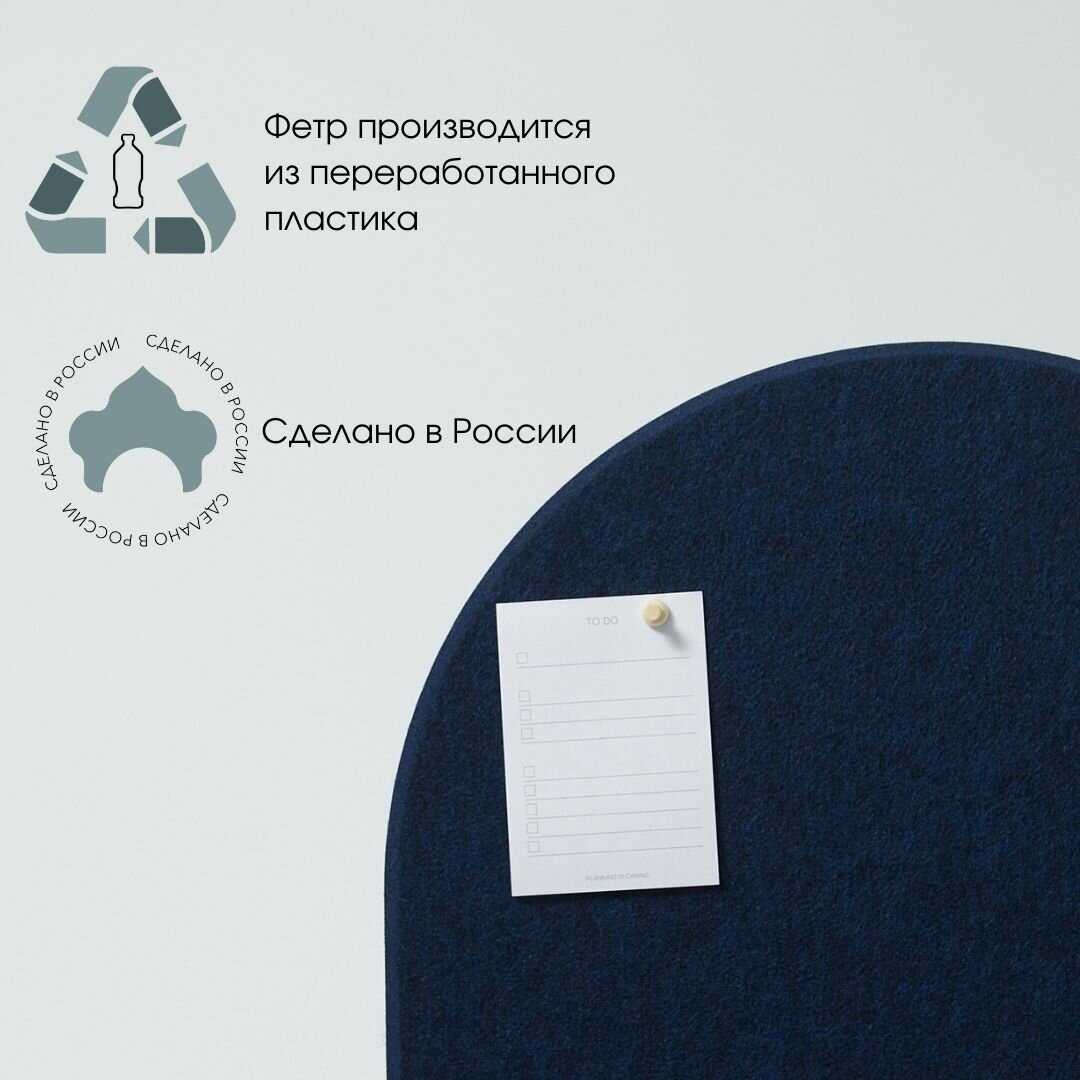 Доска для заметок из фетра Доска для заметок из фетра Арка фотография 1