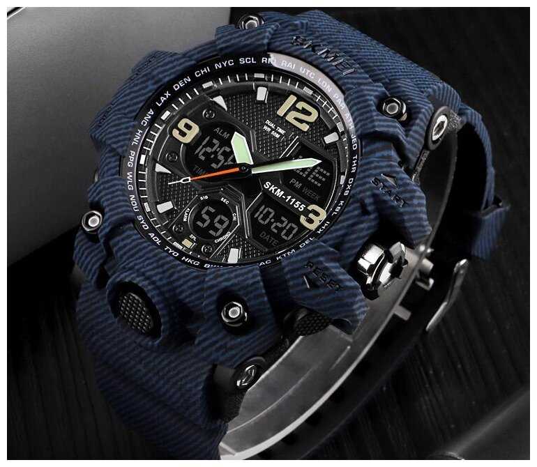 Часы мужские SKMEI 1155B - Army Green фотография 18