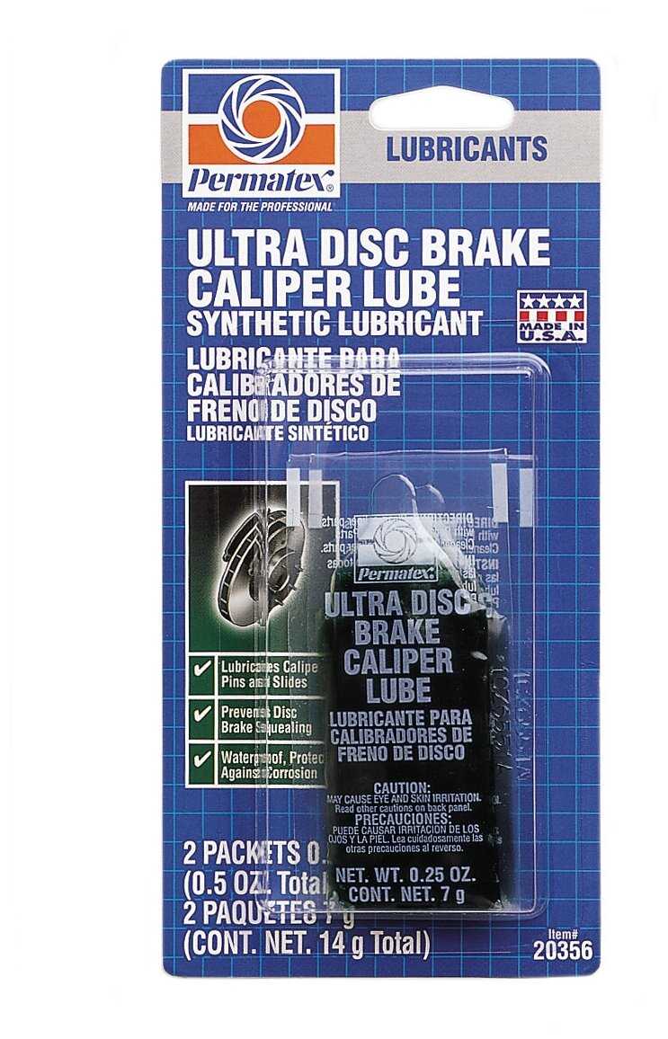 Смазка тормозных цилиндров и суппортов ULTRA BRAKE PARTS LUBRICANT PERMATEX фотография 1