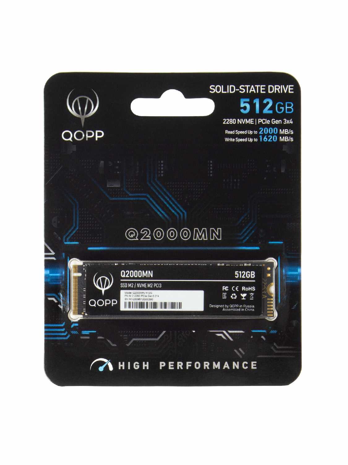 SSD NVMe 2 ТБ (PCI-E 3.0 M.2) фотография 4