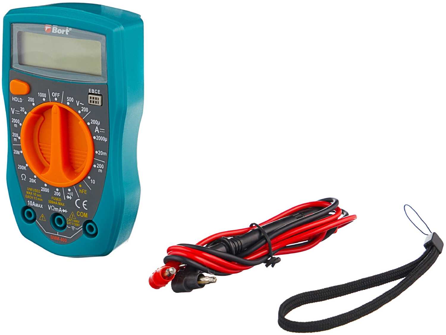 Мультиметр цифровой Bort BMM-800 фотография 6