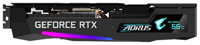 Видеокарта GIGABYTE AORUS GeForce RTX 3070 MASTER 8G (rev. 1.0/1.1) (GV-N3070AORUS M-8GD) фотография 6