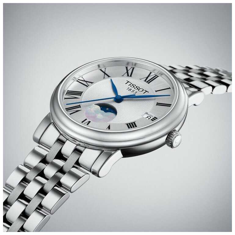 Наручные часы TISSOT Carson Premium Lady Moonphase T122.223.11.033.00 фотография 1