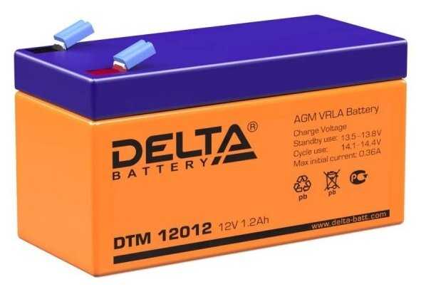 Аккумуляторная батарея DELTA Battery DTM 12012 (12В)
