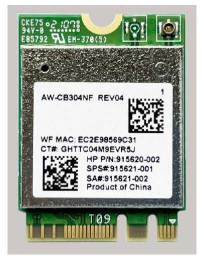 Адаптер KS-IS M.2 Wi-Fi 5 + BT 4.2 (KS-578) фотография 1