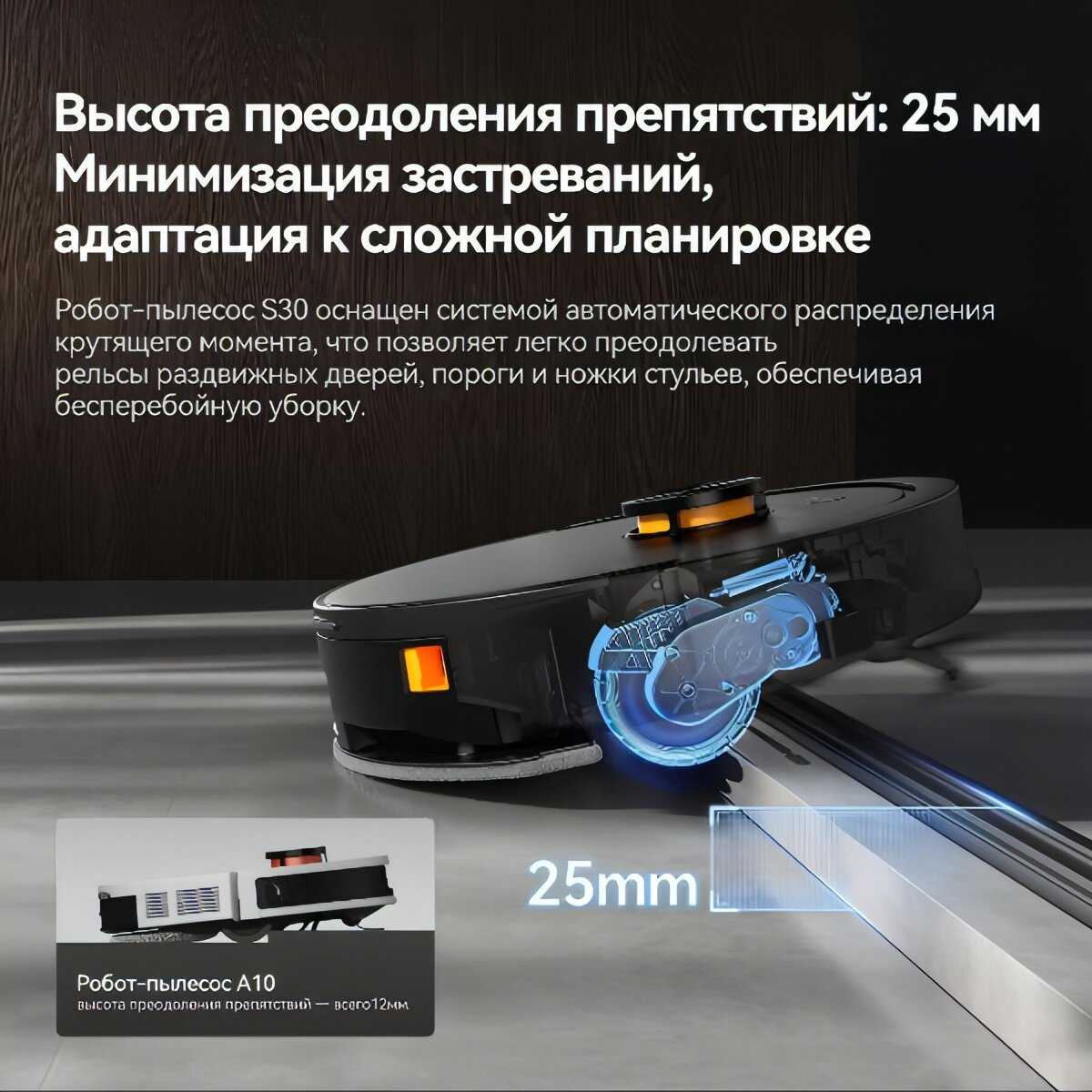 Робот-пылесос Deerma S30 фотография 11