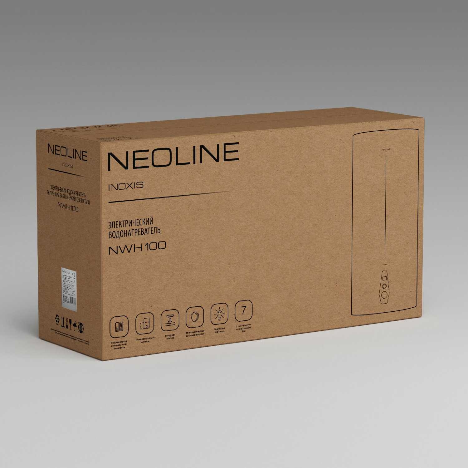 Водонагреватель NEOLINE NWH 100 INOXIS фотография 20