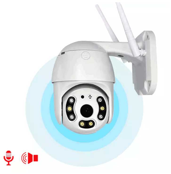 Уличная беспроводная ip-камера наблюдения WiFi (C блоком питания) и управлением со смартфона Blackview CAM-02 фотография 4