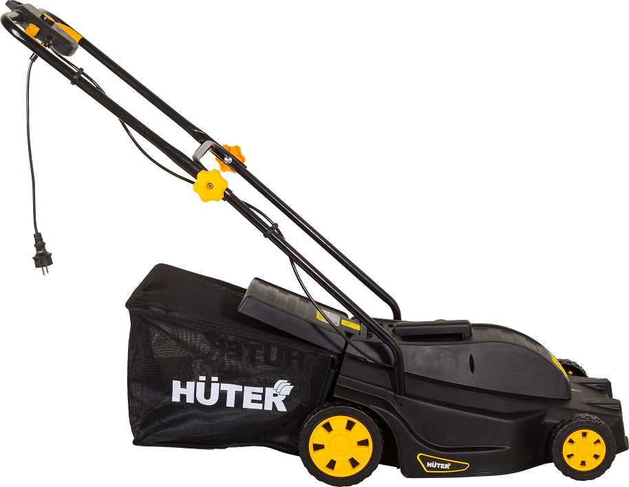 Электрическая газонокосилка Huter ELM-1600T (1600 Вт, 42 см) фотография 2