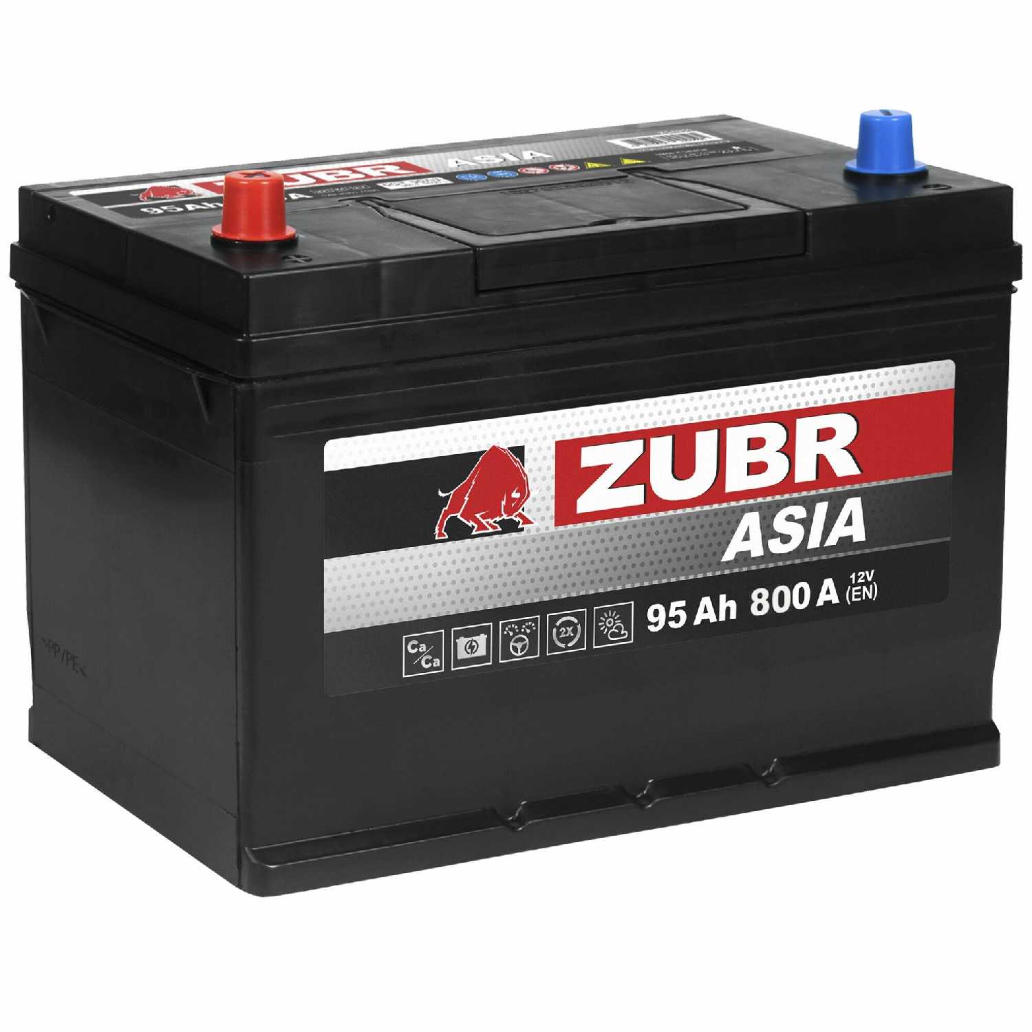 Аккумулятор автомобильный ZUBR ULTRA ASIA (ZSA951) фотография 15