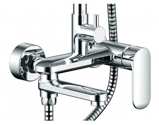 Душевая стойка Bravat Opal F6125183CP-A2-RUS, хром фотография 3