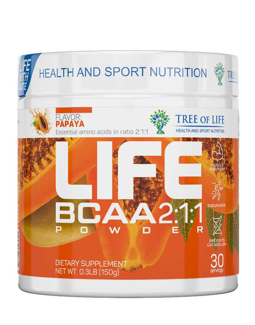 Tree of Life Life BCAA Powder + Glutamine (400 гр) фотография 17