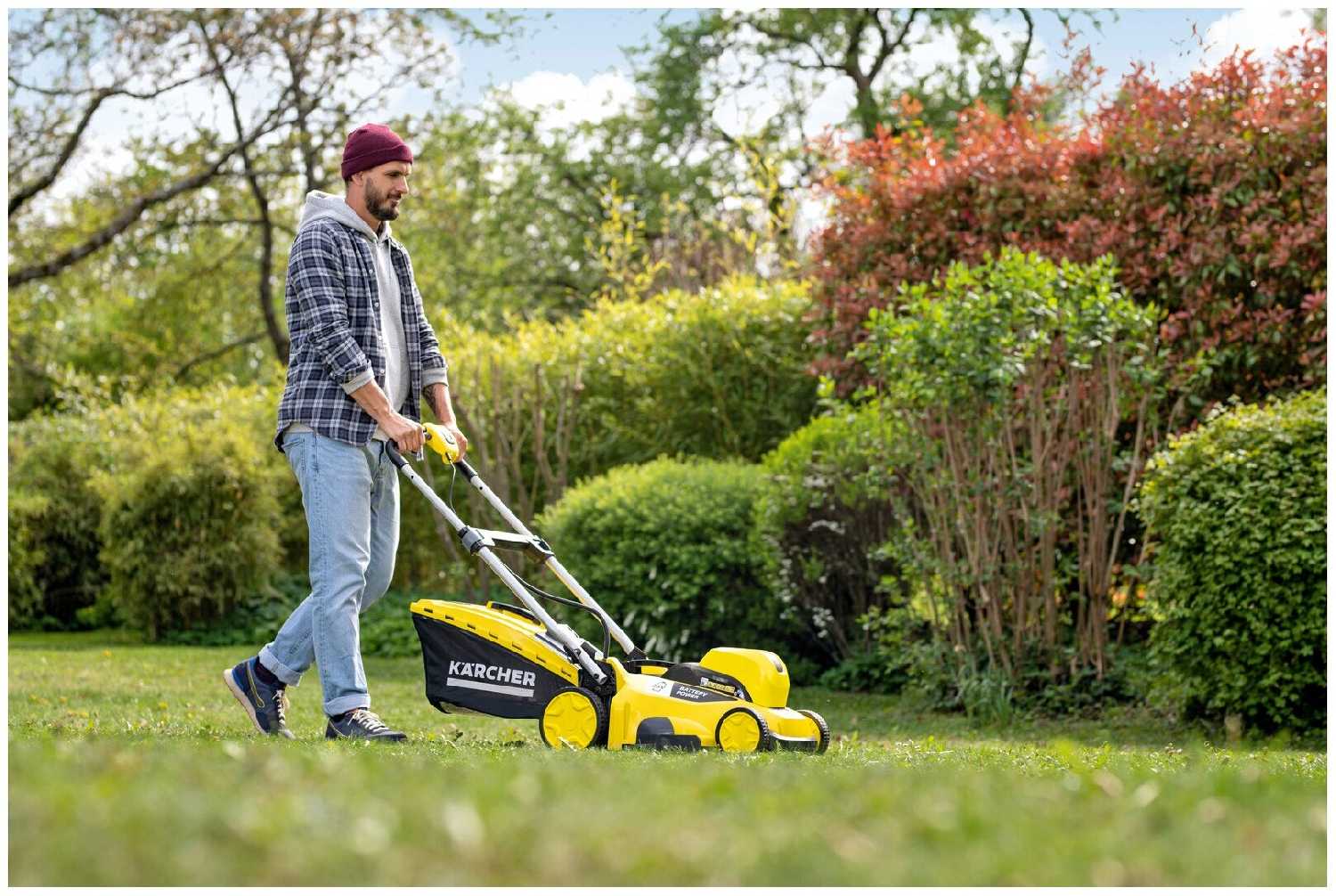 Аккумуляторная газонокосилка KARCHER LMO 36-40 Battery (1.444-452.0) фотография 11