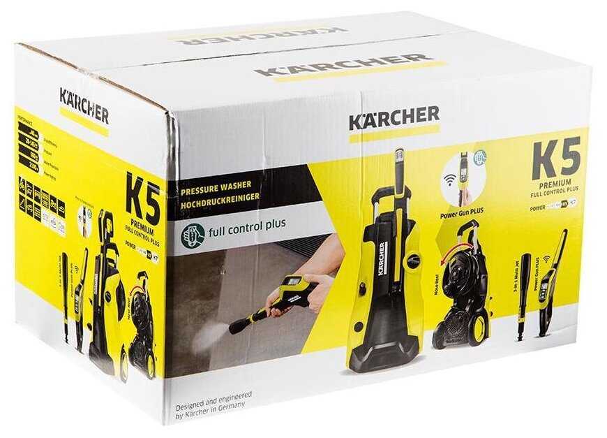 Мойка высокого давления KARCHER K 5 Premium Full Control Plus (1.324-630.0) фотография 10