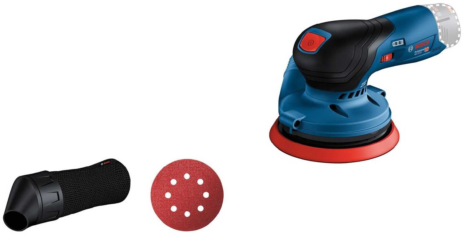 Шлифмашина для стен и потолков BOSCH GEX 12V-125 (0601372101) фотография 3