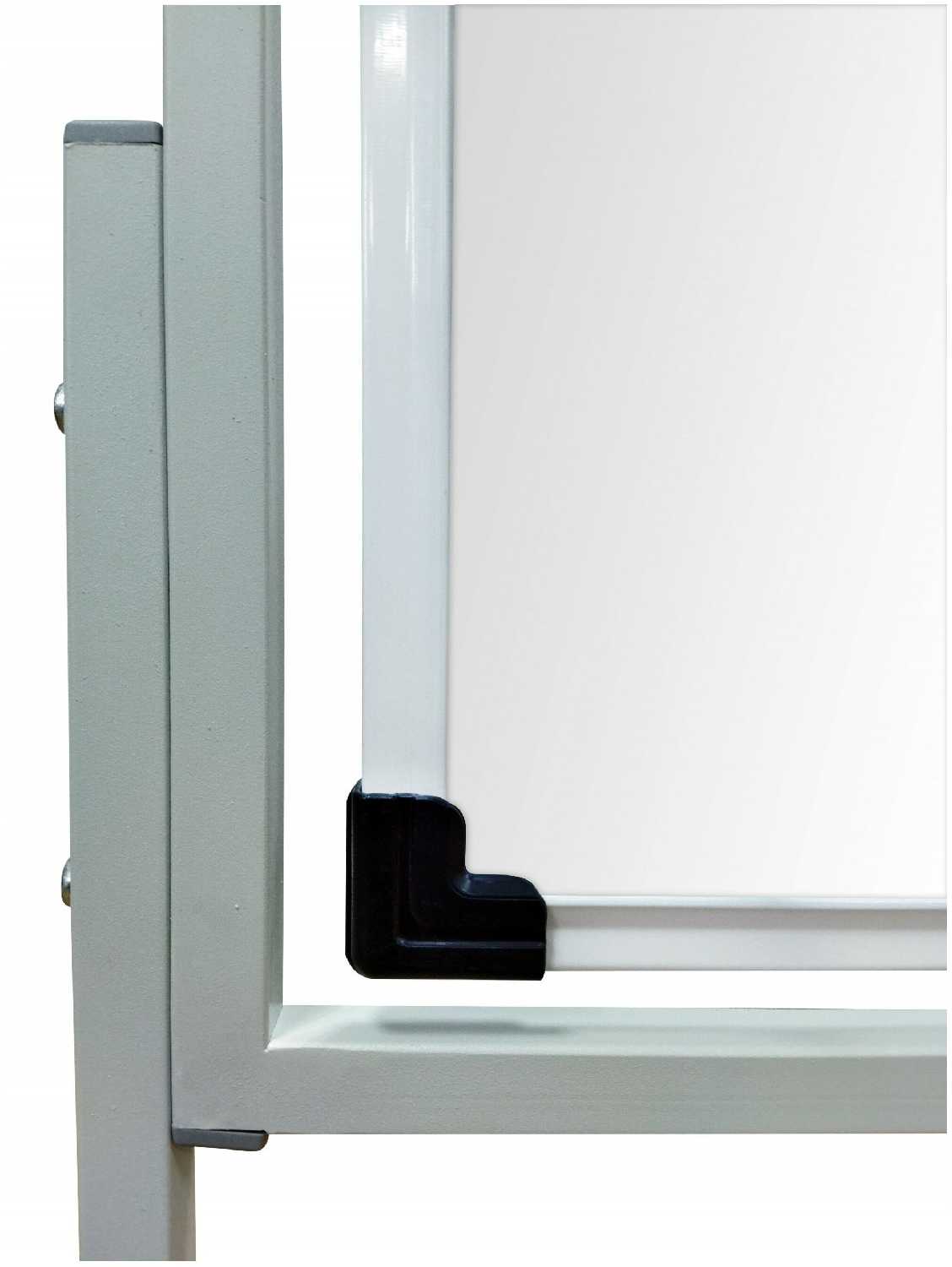 Флипчарт магнитно-маркерный 100х70 BoardSYS, на колесах, вертикального вращения, белый 10БЧФЛИП2р*Ф фотография 2