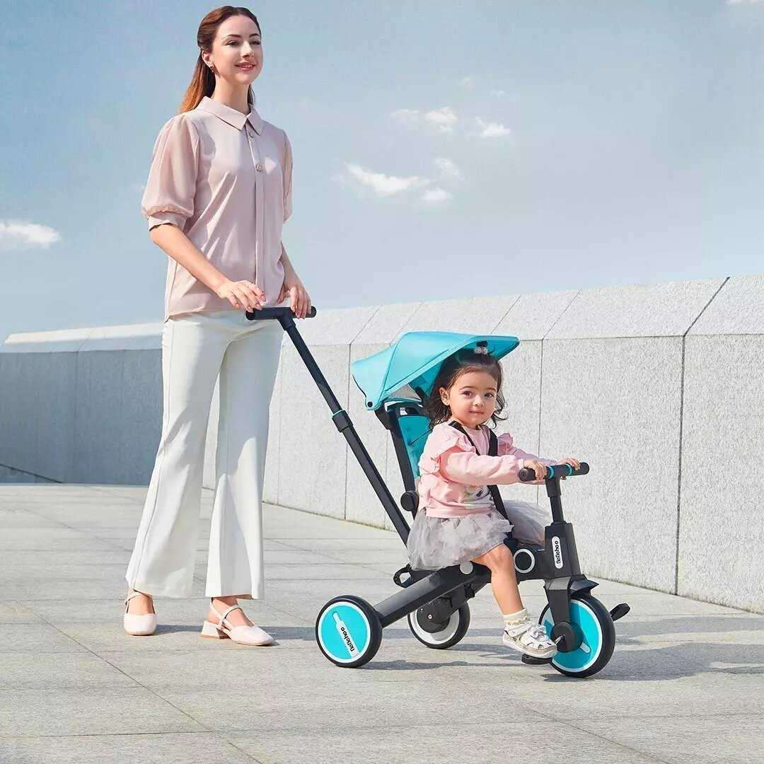 Детский трехколесный велосипед Xiaomi Bebehoo Multifunctional Children Tricycle (SL-168) фотография 3