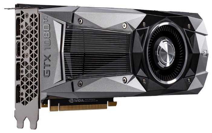 Видеокарта NVIDIA GeForce GTX 1080 Ti Founders Edition 11GB (900-1G611-2550-000) фотография 2