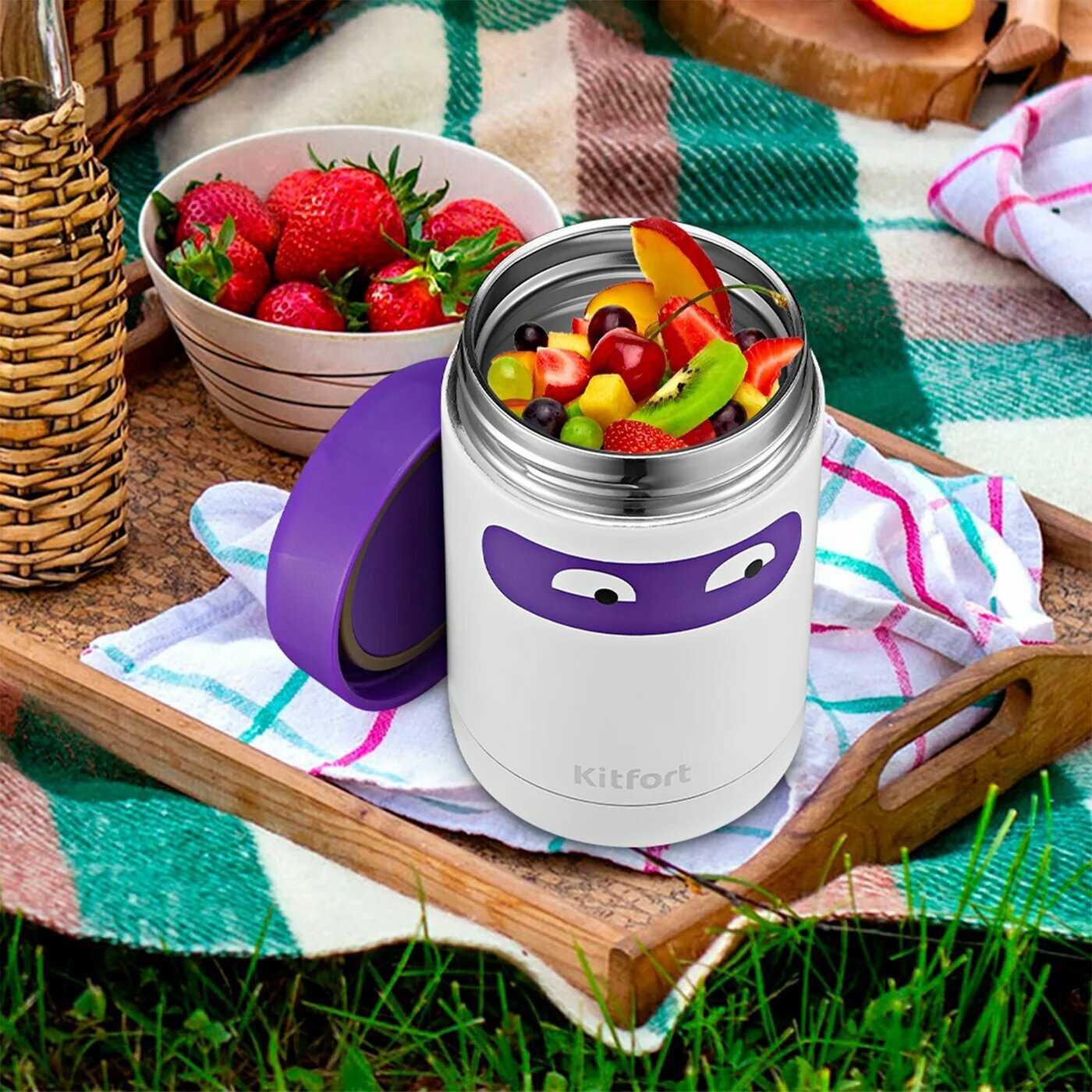 Термос для еды Kitfort KT-1237 фотография 4