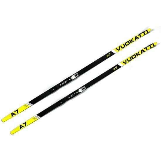 Беговые лыжи VUOKATTI VUOKATTI 170 см с креплением NNN Step-in (Wax)
