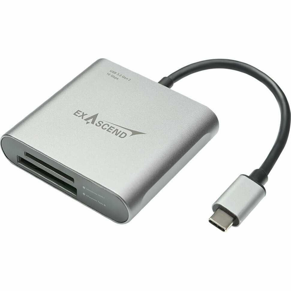 Картридер Exascend CFexpress Type B / SD Express reader фотография 1