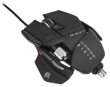 Игровая мышь Mad Catz R.A.T.5 2013 Matte Black USB фотография 1