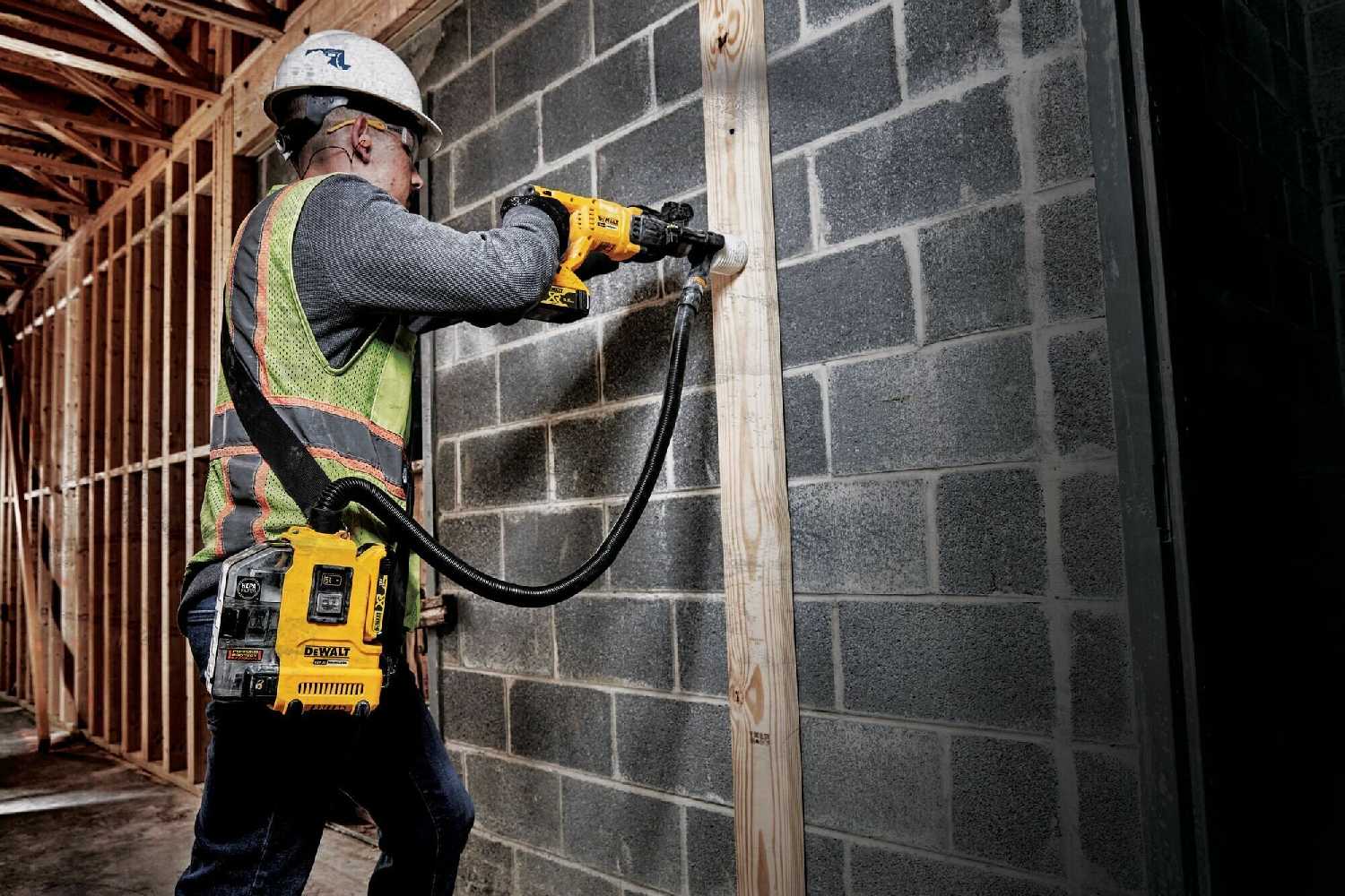 Промышленный аккумуляторный пылесос DEWALT DWH161N-XJ фотография 5