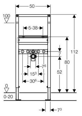 Рамная инсталляция GEBERIT Duofix (111.434.00.1) фотография 1