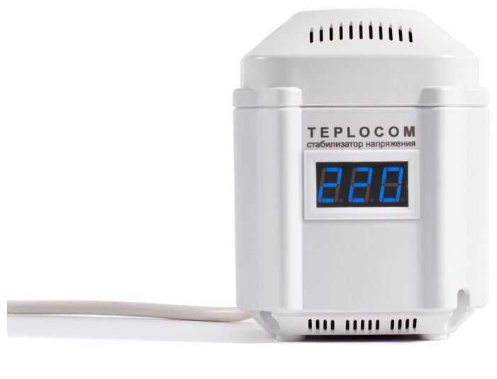 Стабилизатор напряжения однофазный TEPLOCOM ST-222/500-И фотография 1