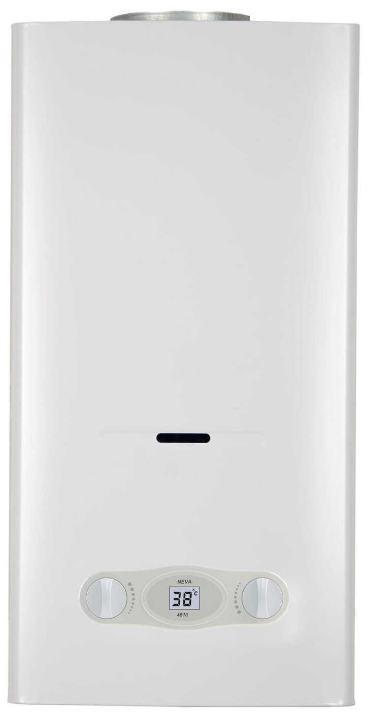 Проточный газовый водонагреватель Neva Газовая колонка Нева 4510 (магистральный газ)