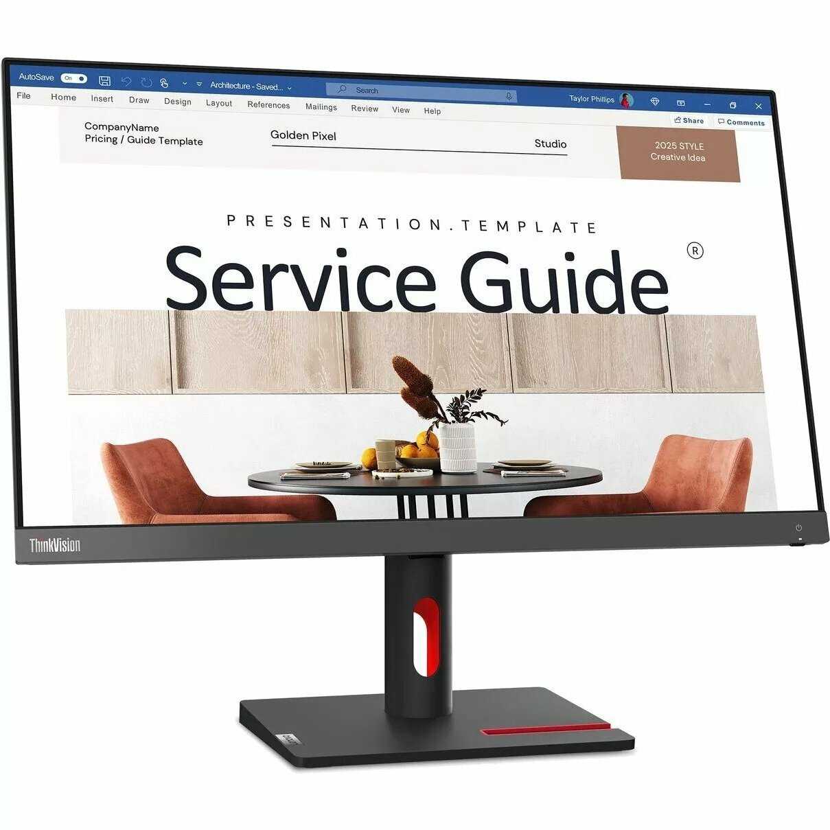 Монитор Lenovo ThinkVision S24i-30 фотография 2