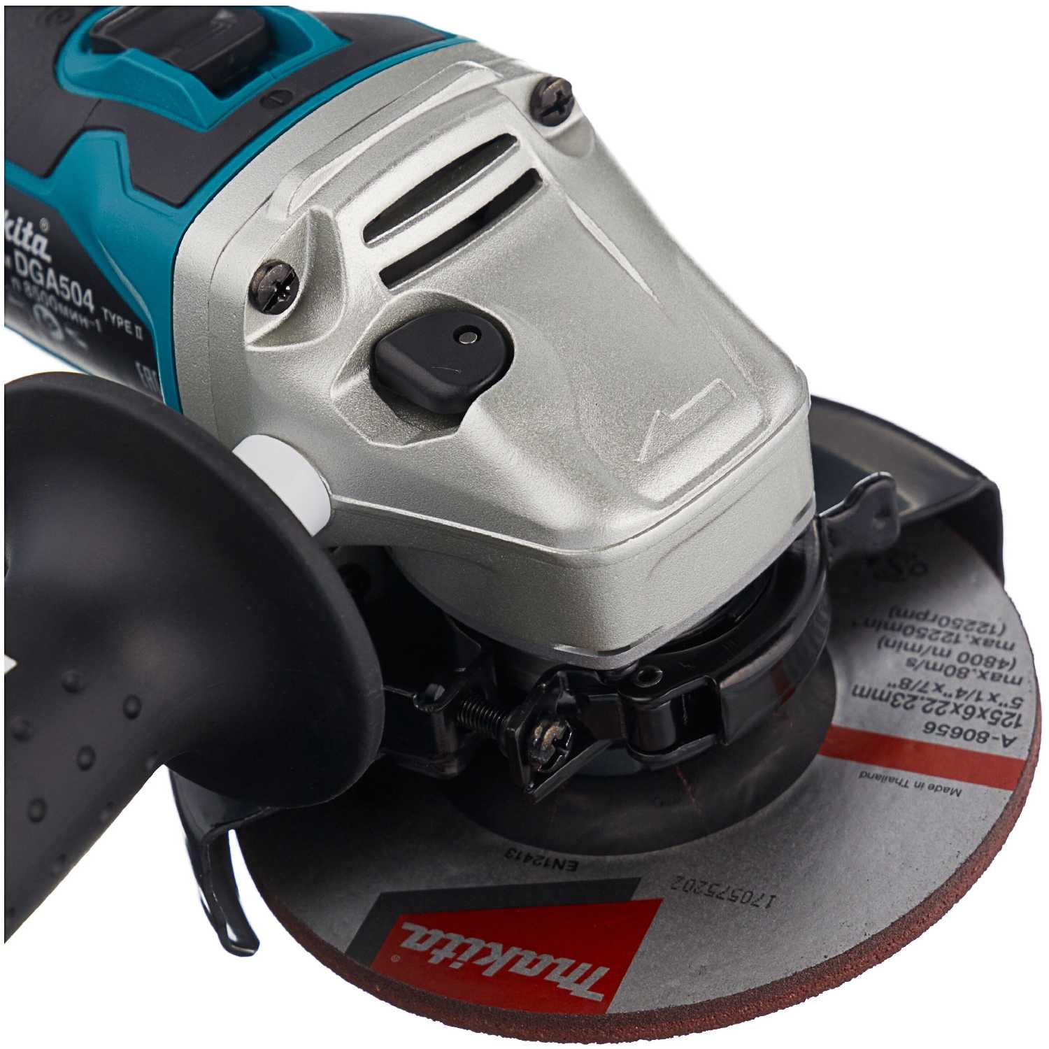 Аккумуляторная УШМ Makita DGA504Z 125 мм фотография 3