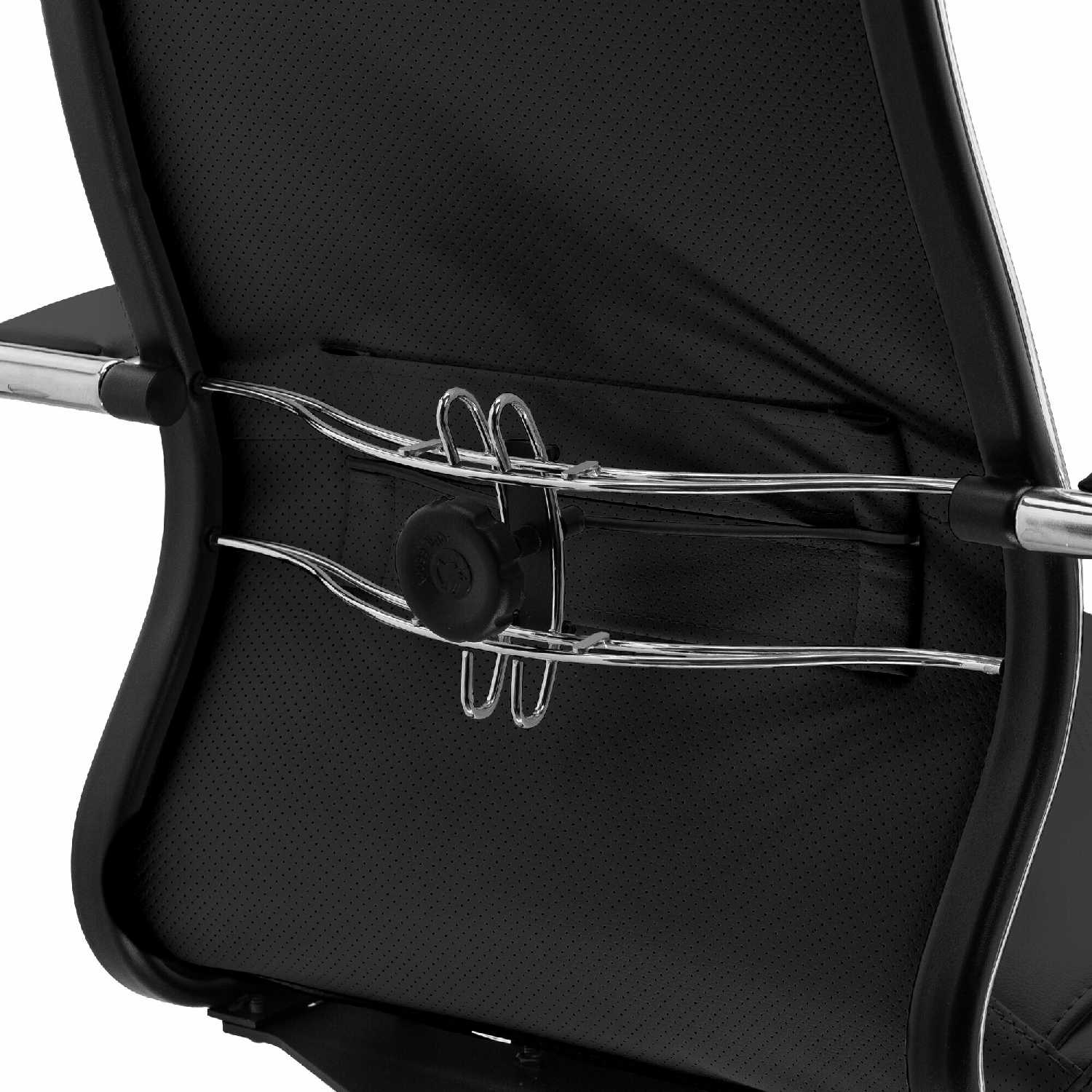 Кресло компьютерное МЕТТА-6/подл.116/осн. Synchro 052 Белый фотография 4