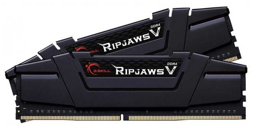Оперативная память G.SKILL Ripjaws V 32 ГБ (16 ГБ x 2 шт.) DDR4 DIMM CL18 (F4-4000C18D-32GVK) фотография 2
