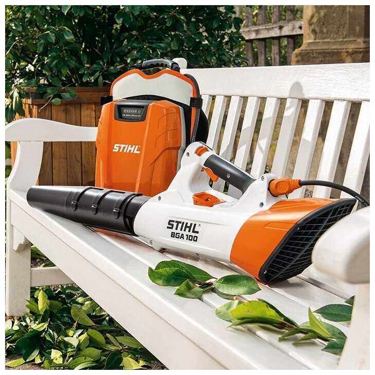 Аккумуляторная воздуходувка STIHL BGA 100 фотография 9