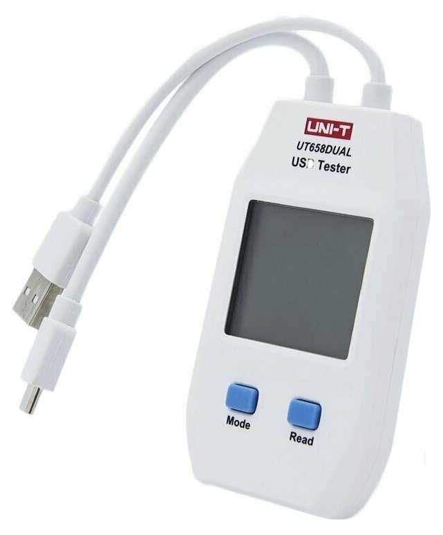 USB-мультиметр цифровой UNI-T UT658DUAL фотография 3