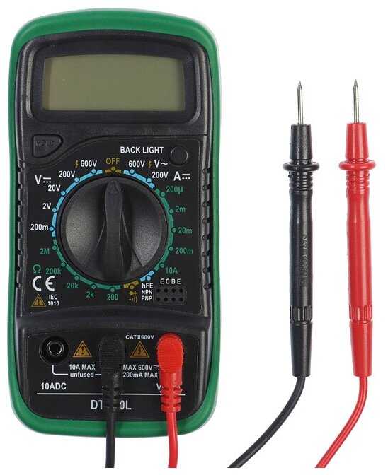 Мультиметр цифровой Тундра DT-830L фотография 1