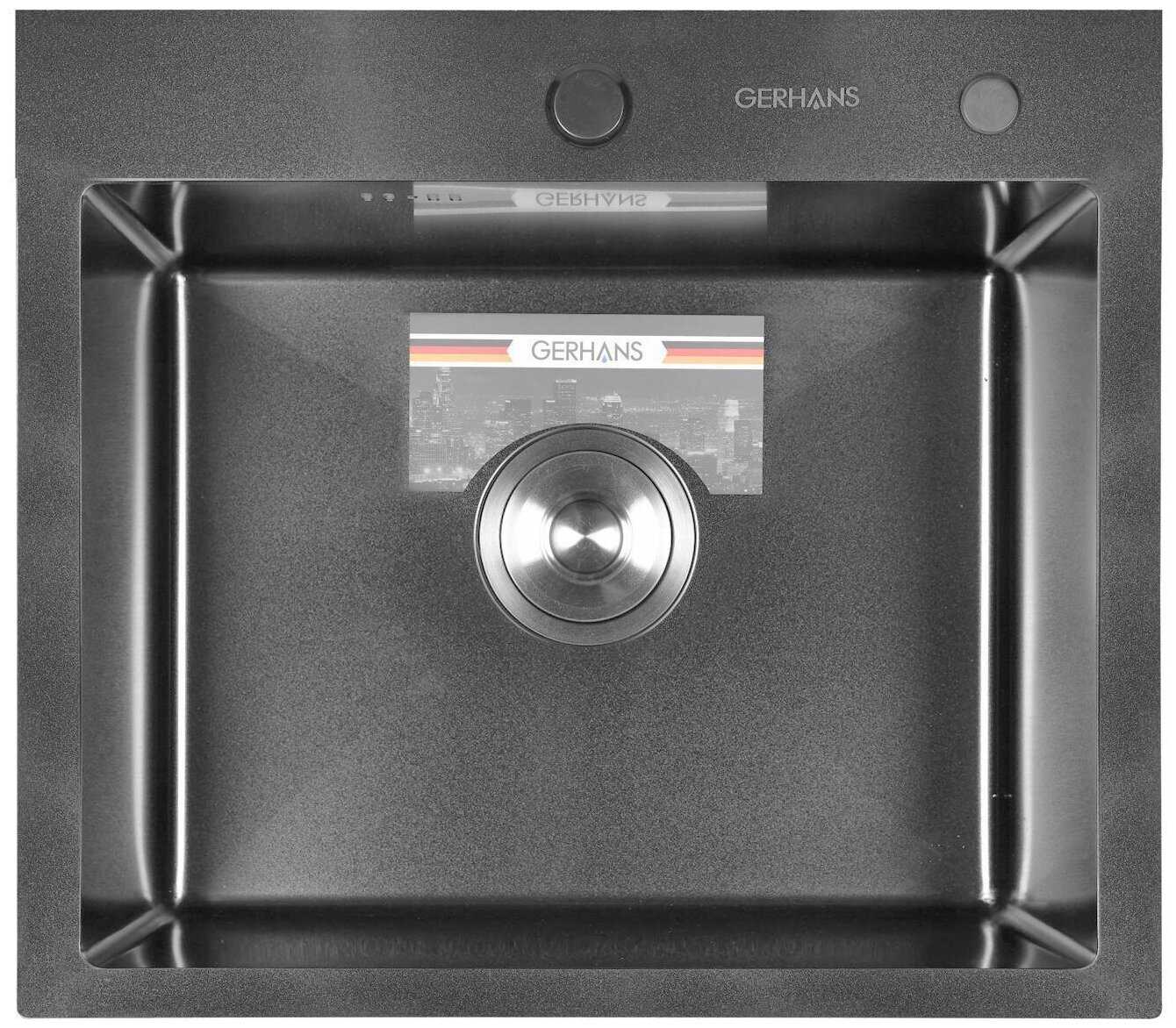 Комплект GERHANS K35044B со смесителем фотография 1