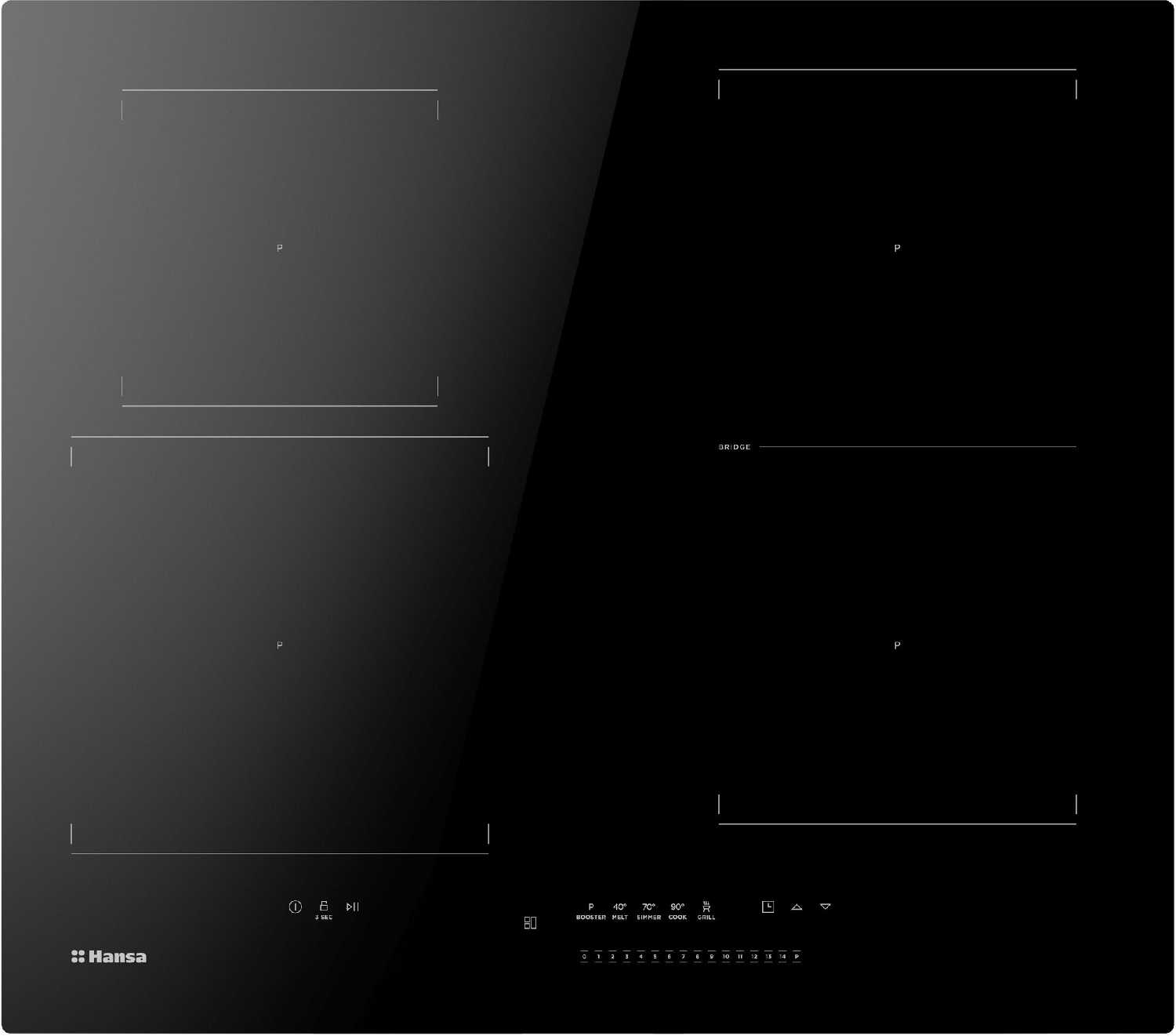 Индукционная варочная поверхность Hansa Induction 3.0 (BHI67606)