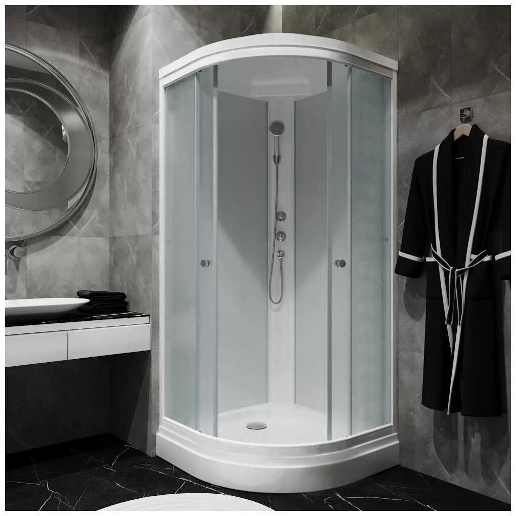 Душевая кабина Triton Лайт 90*90А (ДН4) низкий поддон 90см*90см фотография 7