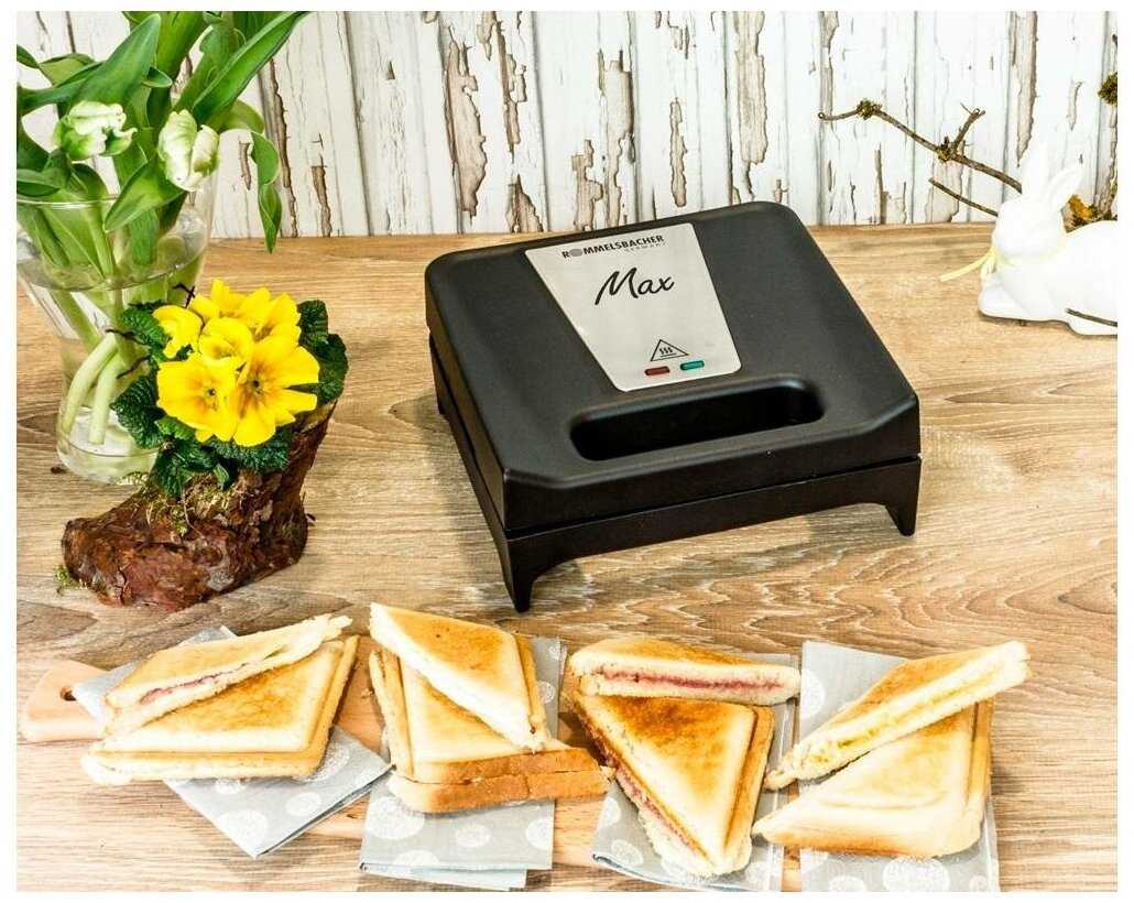 Сэндвичница Rommelsbacher SWG 700 фотография 4