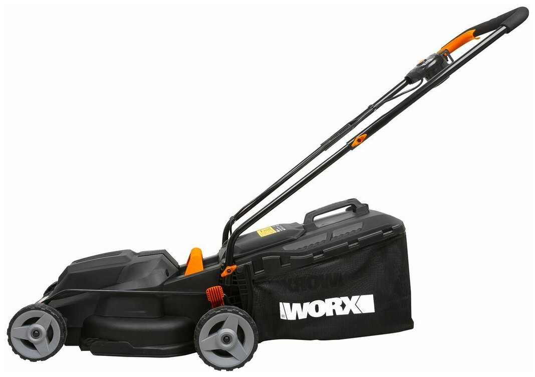 Электрическая газонокосилка Worx WG713E фотография 1